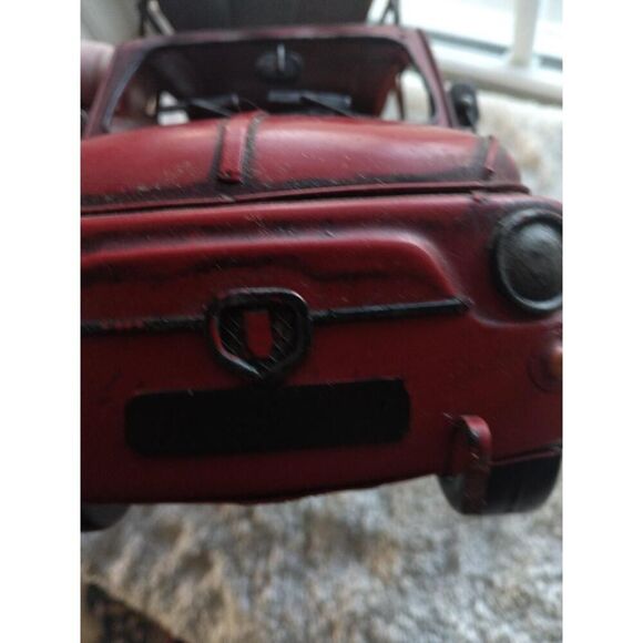 Vintage, Rare, Tin Fiat/Bug Surf 53 Car from Italy, Very Good Condition - Picture 13 of 16